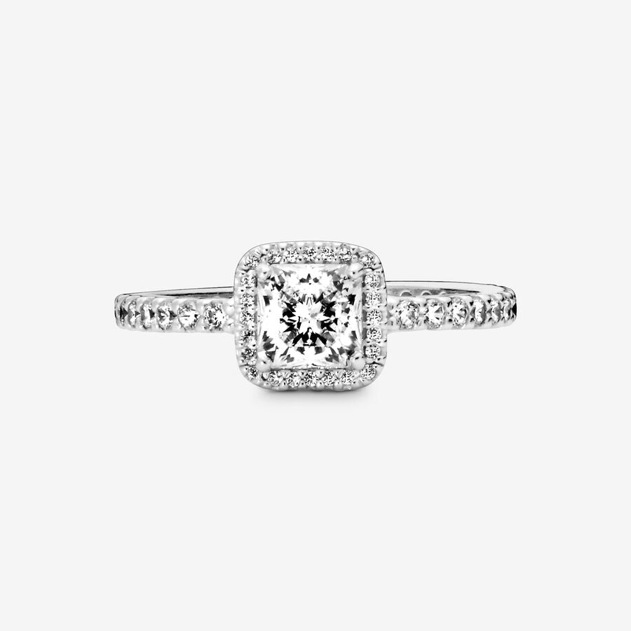 Square Silver Ring