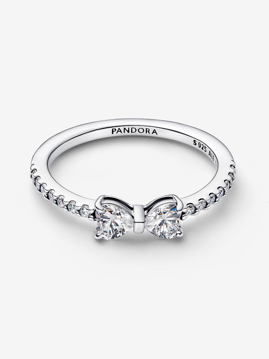 Sparkling Bow Ring