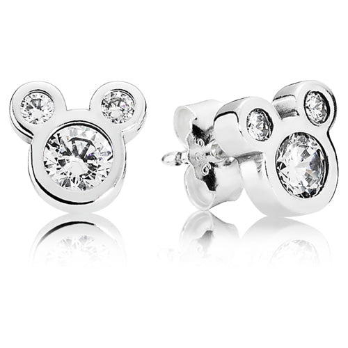 Dazzling Mickey Stud Earrings