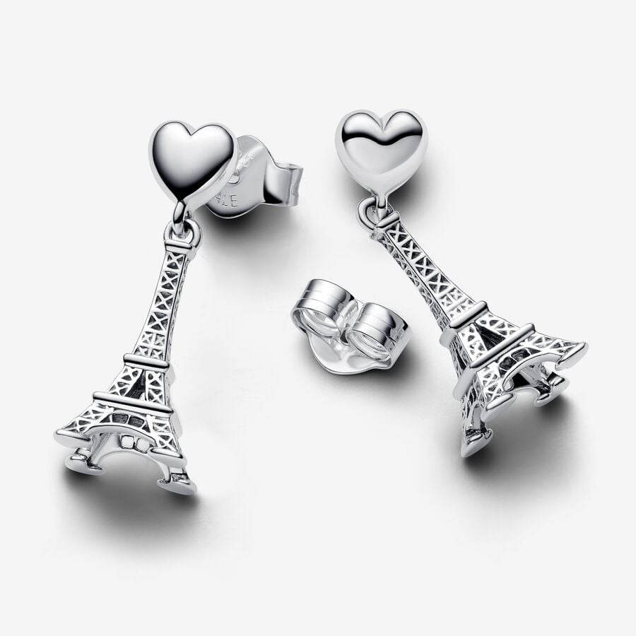 Eiffel Tower Drop Earrings