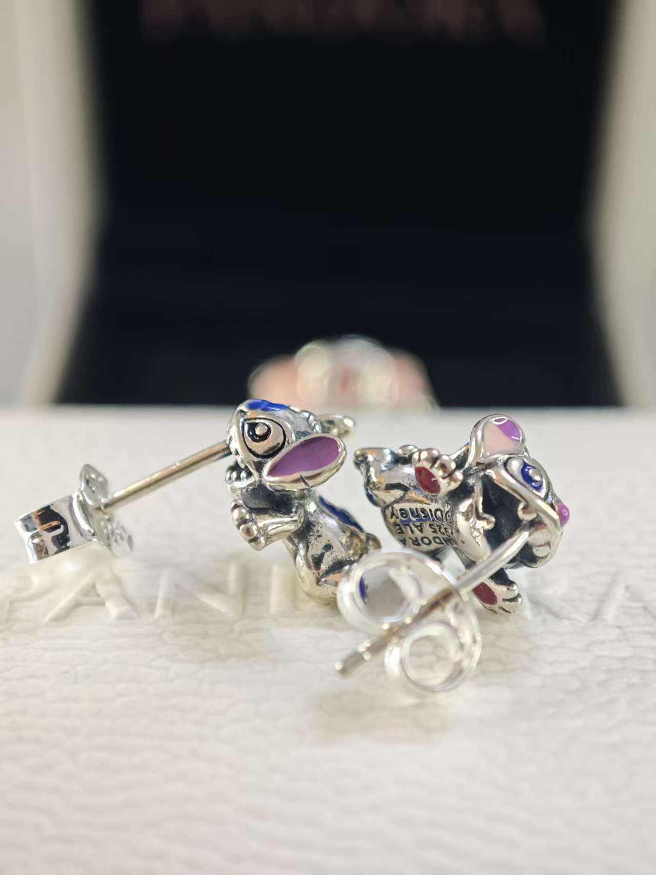 Disney Stitch & Angel Stud Earrings