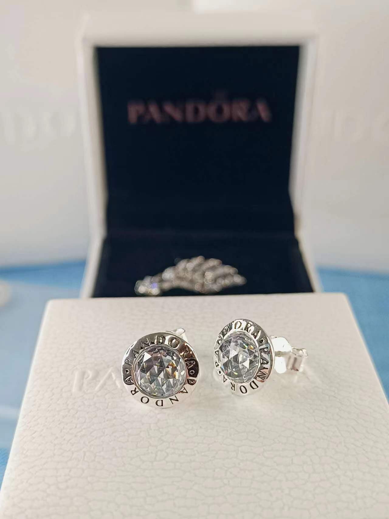 Radiant Logo Stud Earrings