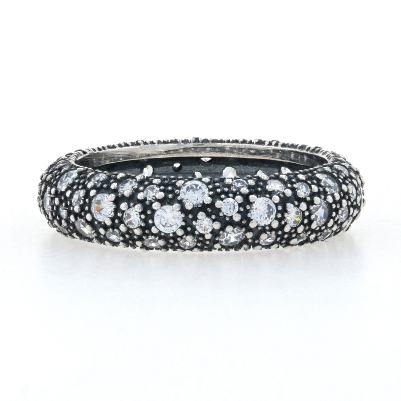 Sterling Silver Cosmic Stars Ring