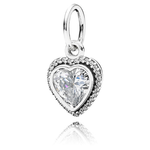 Sparkling Love Pendant Charm