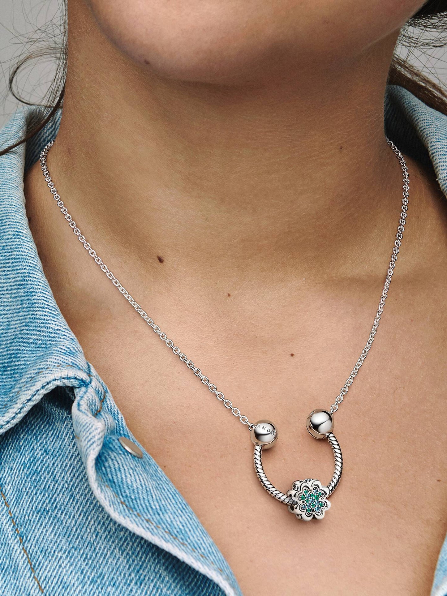 U-shape Charm Pendant Necklace
