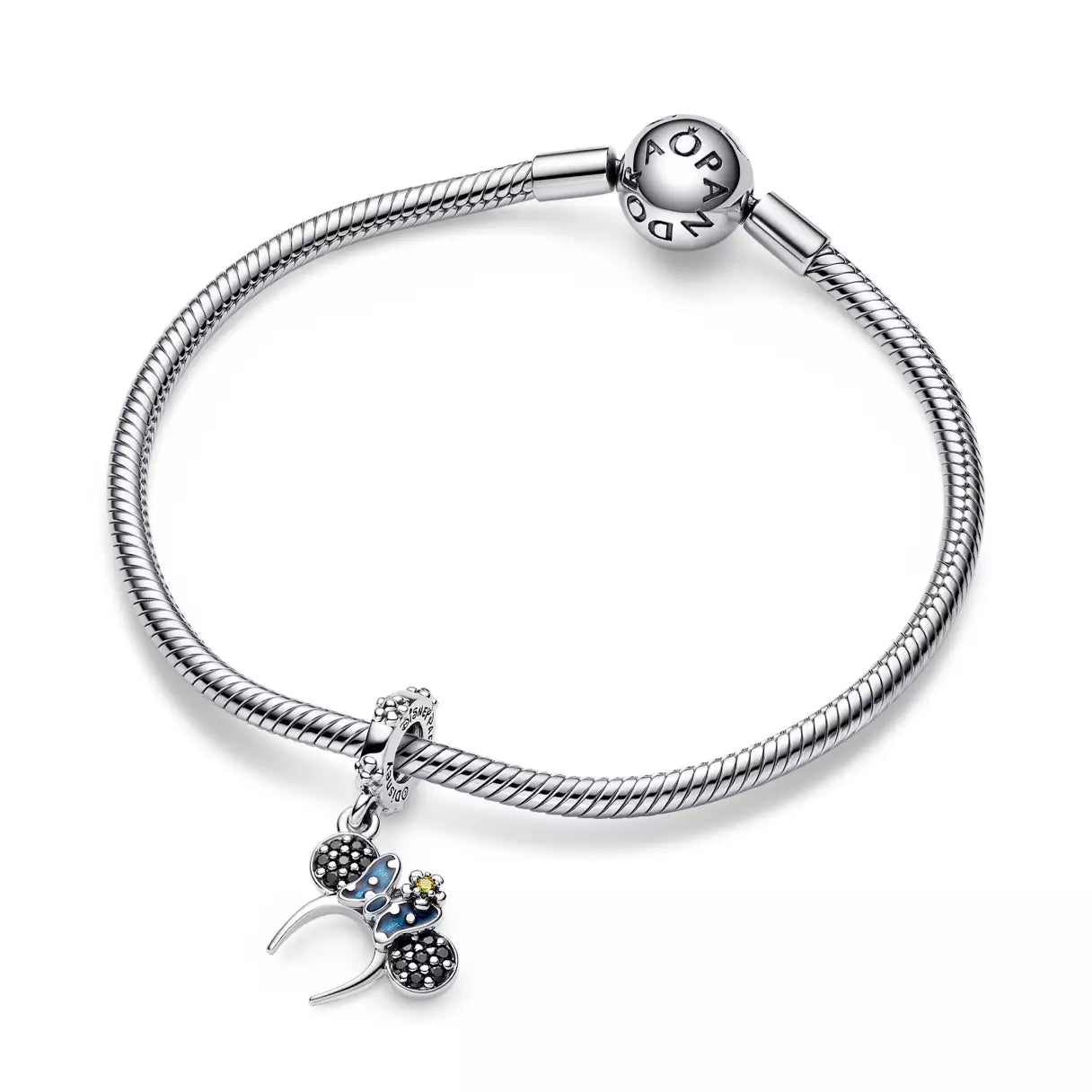 Minnie Mouse Ear Headband Dangle Charm