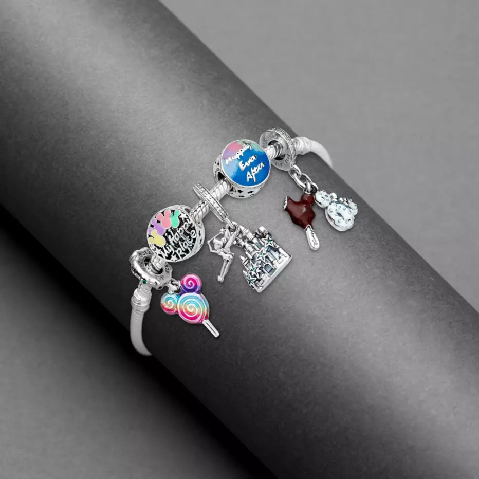 Disney Parks Tinker Bell and Fantasyland Castle Dangle Charm