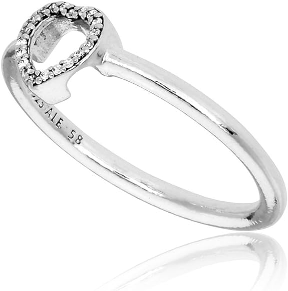 Puzzle Heart Frame Ring