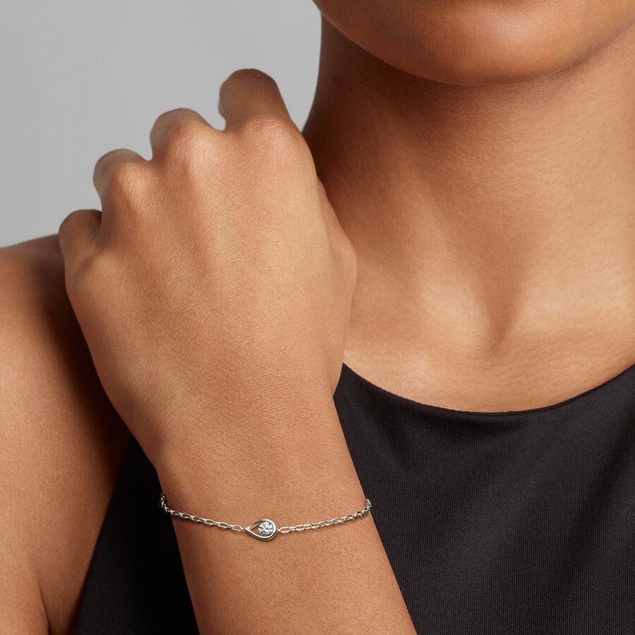 Infinite Chain Bracelet Sterling Silver
