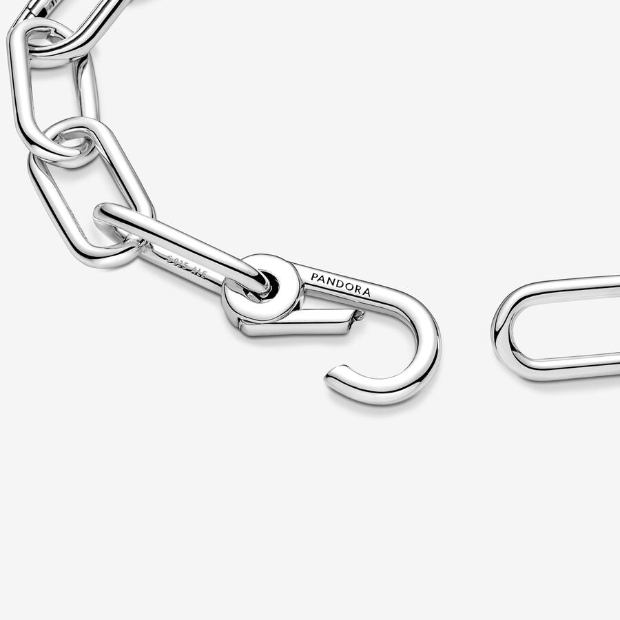 ME Medium-Link Chain Bracelet Sterling silver
