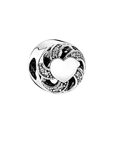 Ribbon Heart Charm