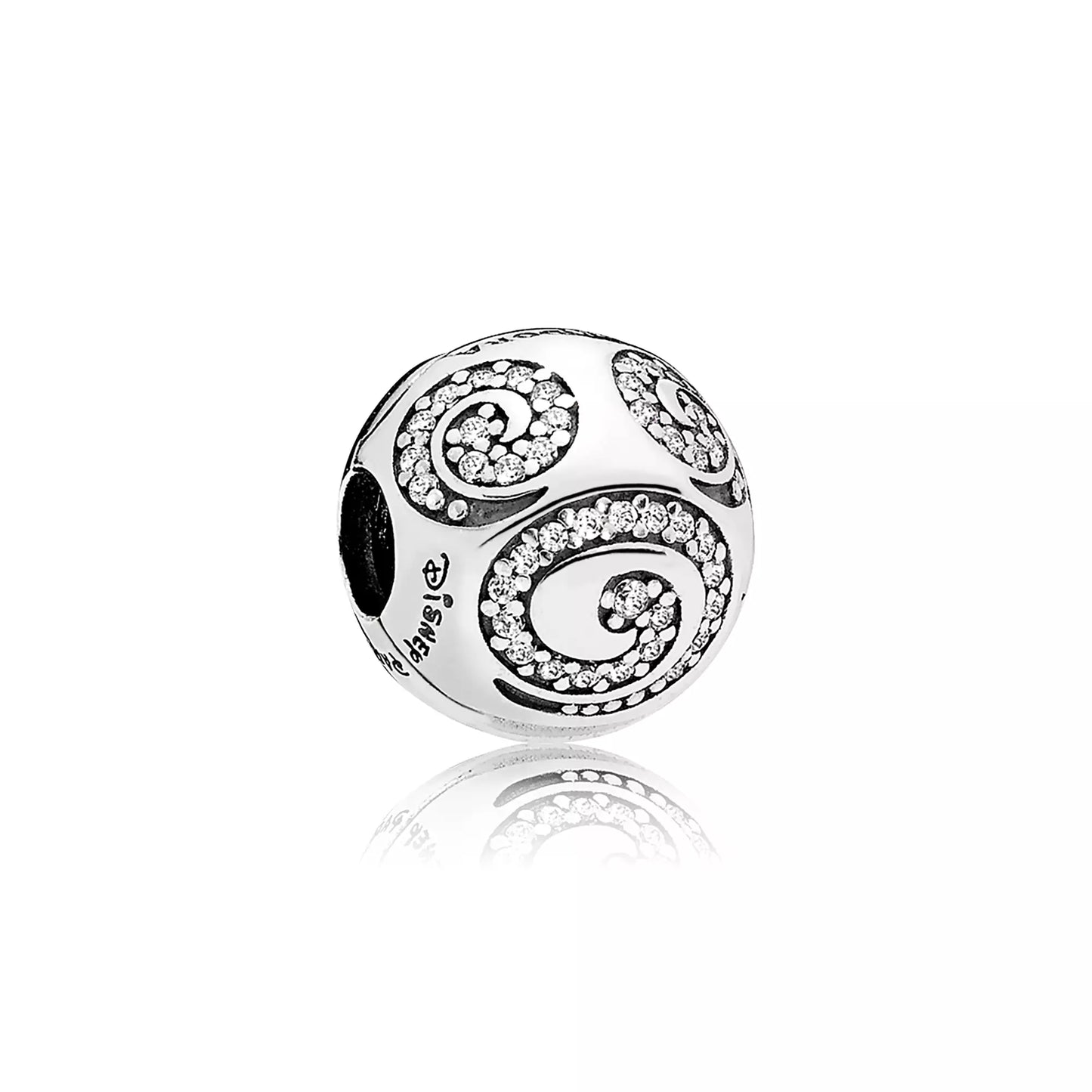 Mickey Mouse Swirl Clip Charm