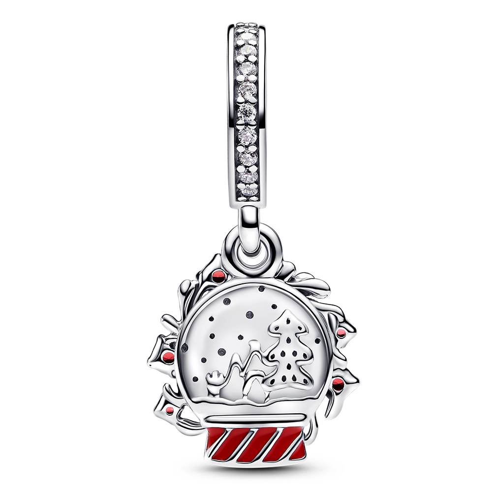 Disney Bead Christmas Mickey Dangle Charm