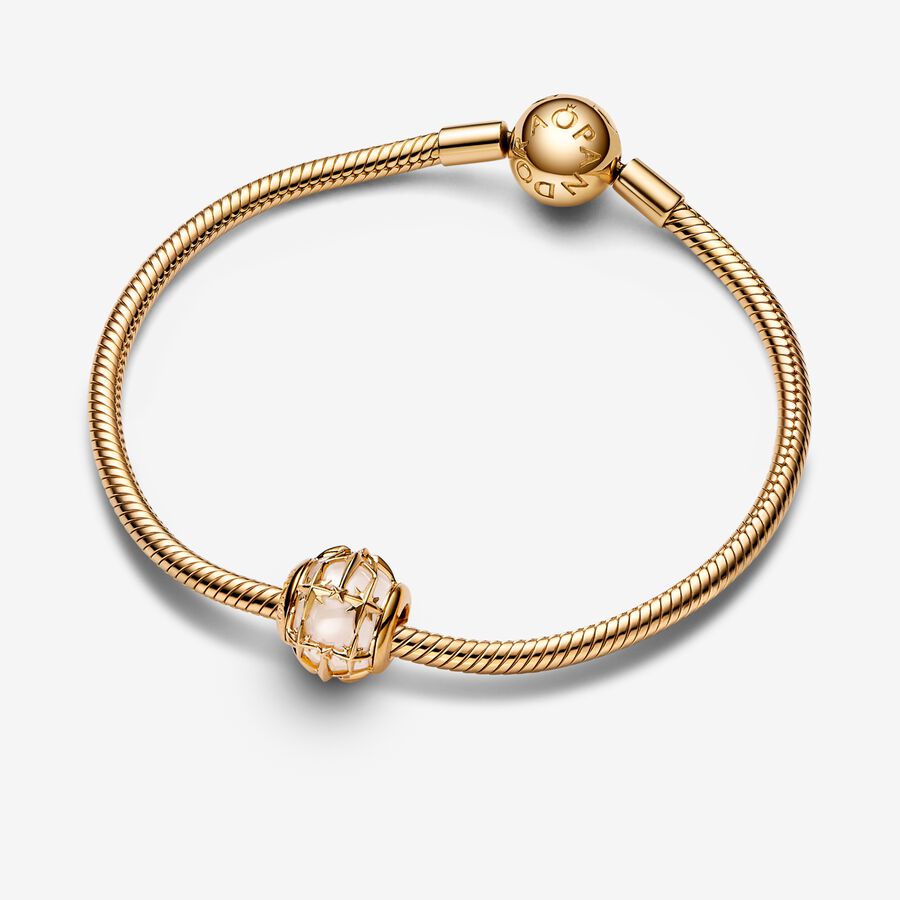 Planet Venus Open Work Charm
