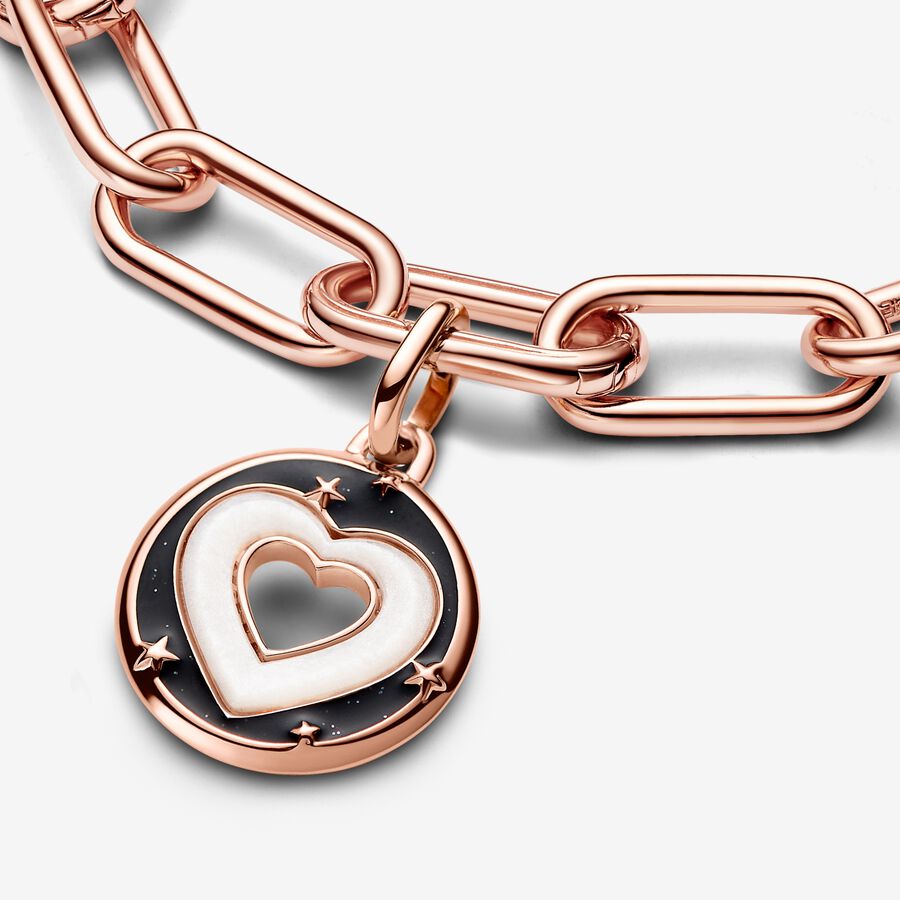 ME Hearts Medallion Charm