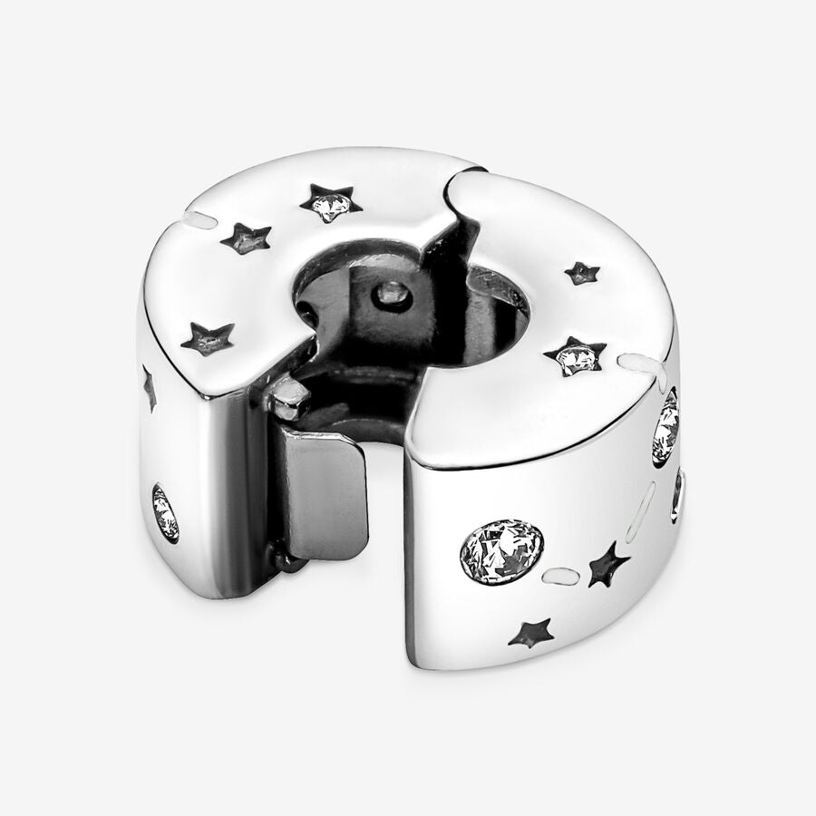 Stars and Galaxy Clip Charm