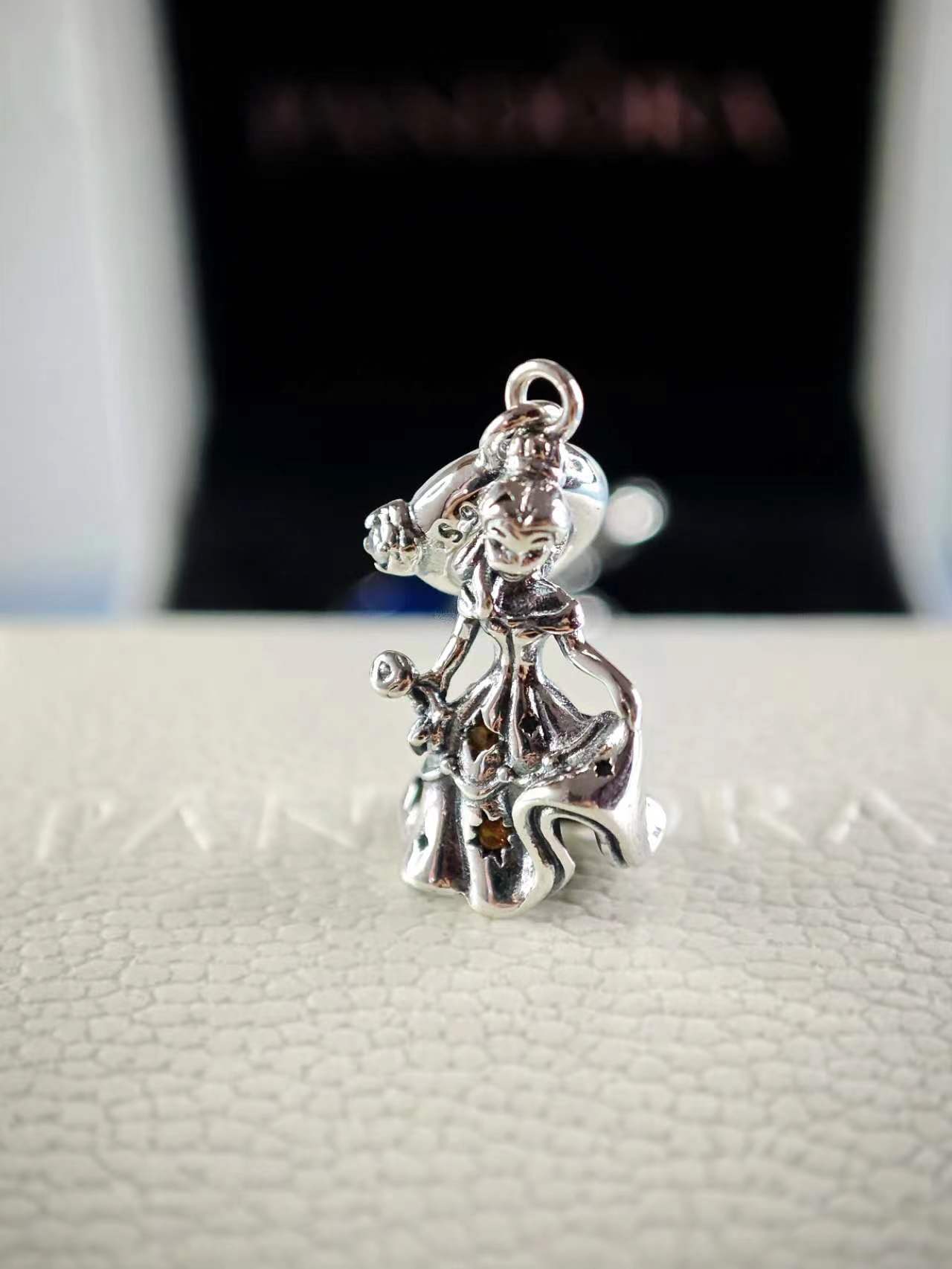 Disney Beauty and the Beast Dancing Belle Dangle Charm