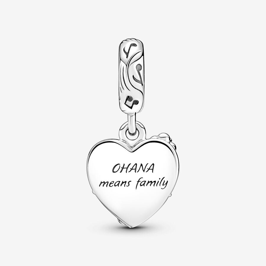 Disney Parks Stitch Ohana Double Dangle Charm