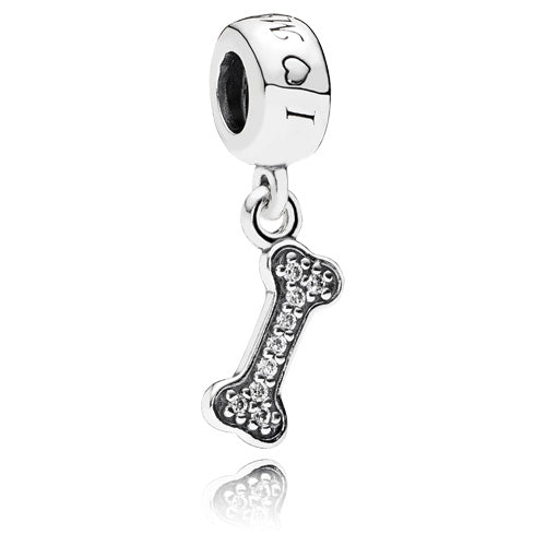 I Love My Dog Dangle Charm