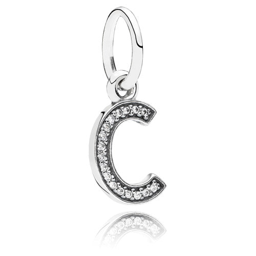 Alphabet Letter C Dangle Charm