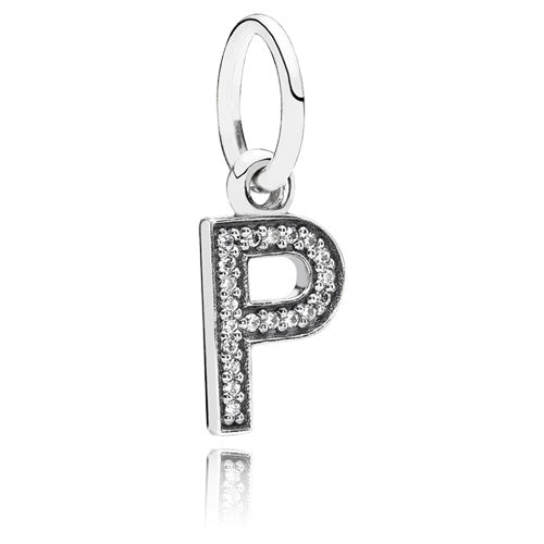 Alphabet Letter P Dangle Charm