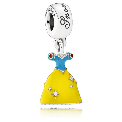 Disney Snow White's Light Yellow Dress Dangle