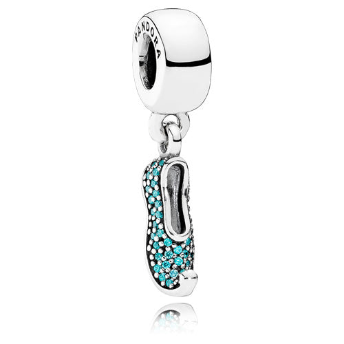 Disney Jasmine's Sparkling Slipper Dangle