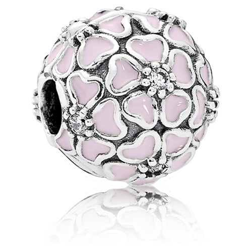 Cherry Blossom Clip with Soft Pink Enamel