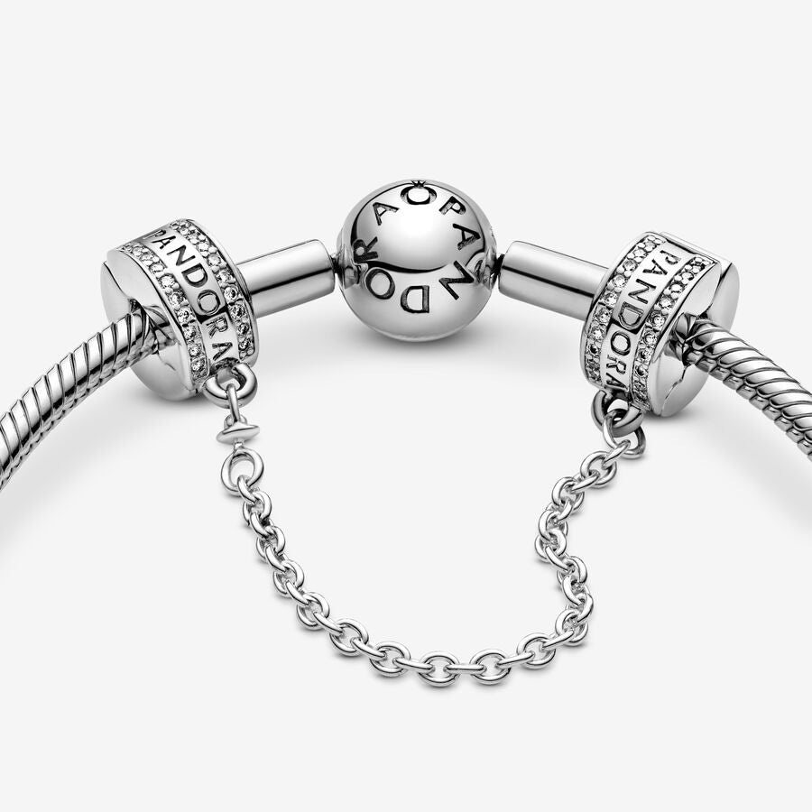 Logo Safety Chain with Silicon Clip