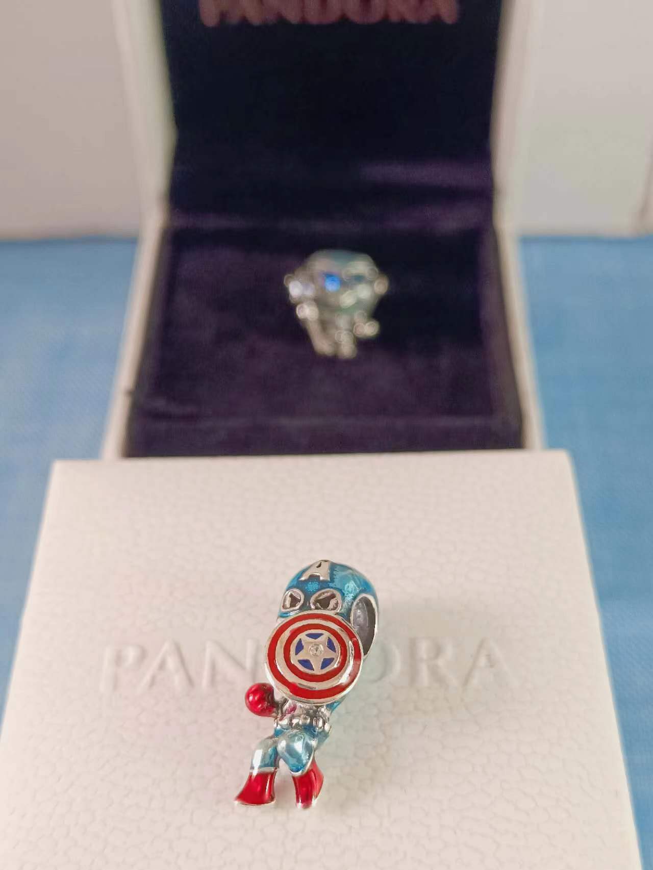 Marvel The Avengers Captain America Charm
