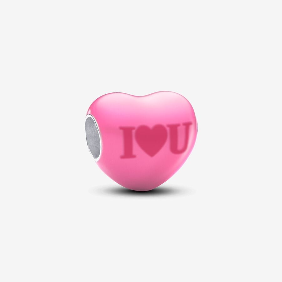 Colour-changing Hidden Message Heart Charm