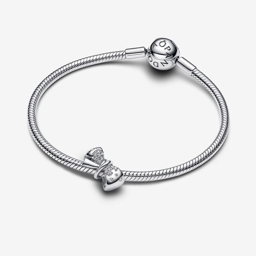 Sparkling Bow Charm