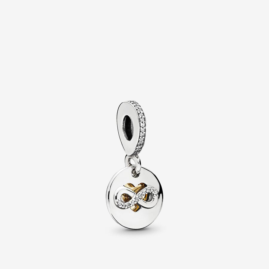 Heart of Infinity Hanging Charm