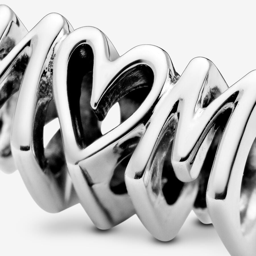 Mum Silver Charm
