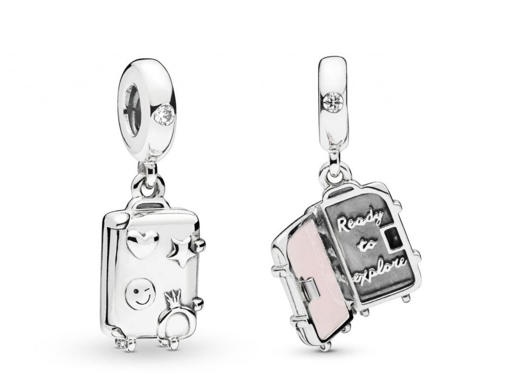 Ready to Explore Suitcase Charm