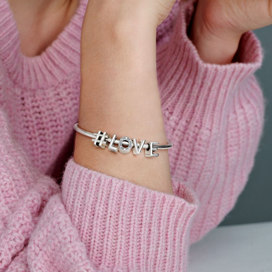 Hashtag Symbol Charm