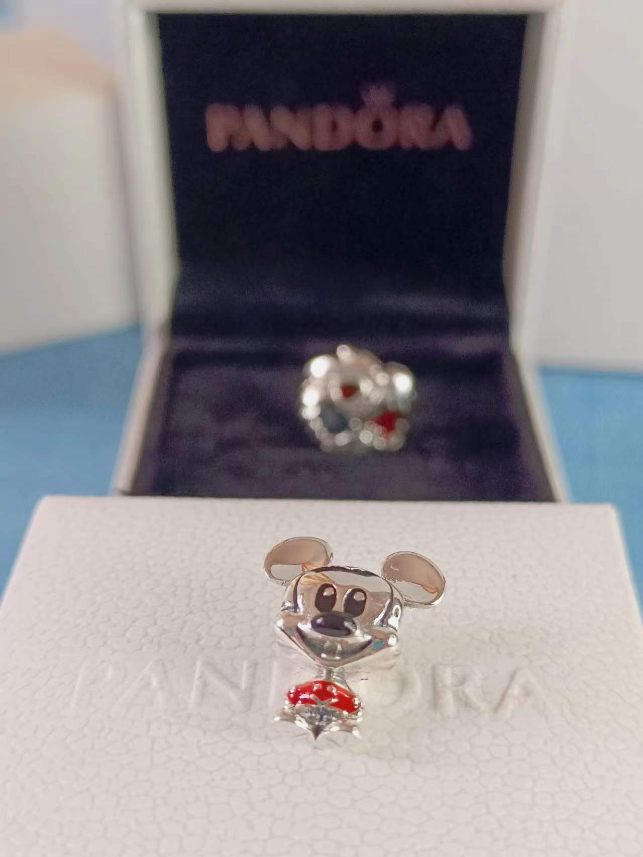 Mickey Mouse Red Trousers Charm