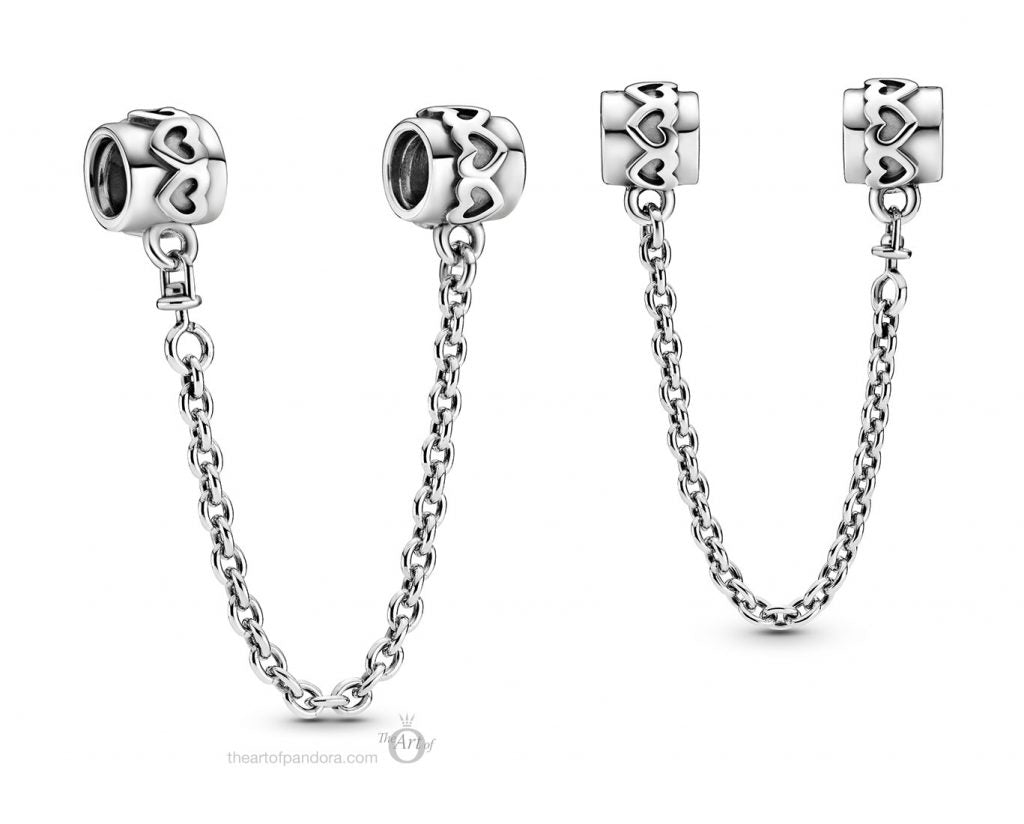 20th Anniversary Heart Safety Chain