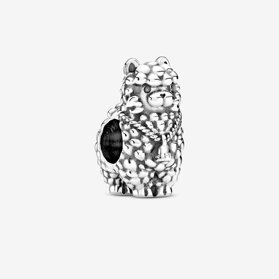 Llama Sterling Silver Charm