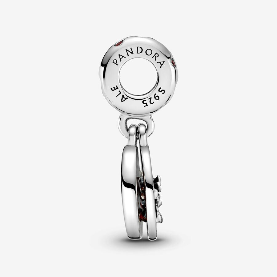Disney Mickey and Minnie Mouse Love and Kisses Dangle Charm