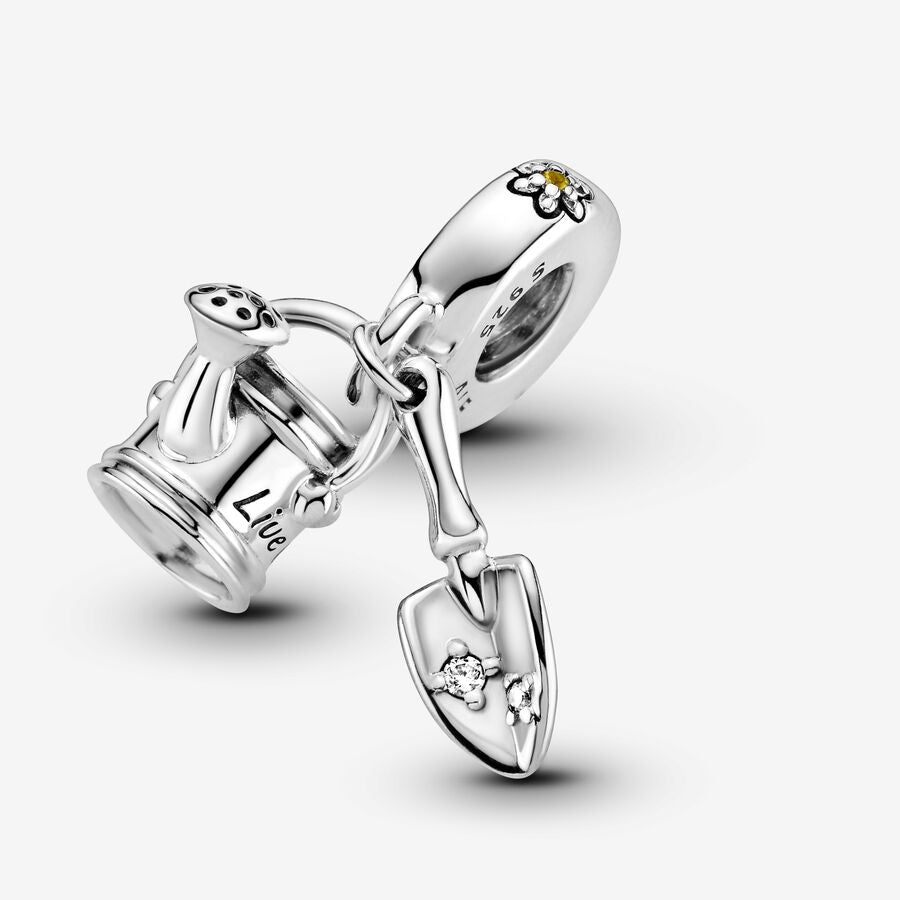 Watering Can & Trowel Dangle Charm