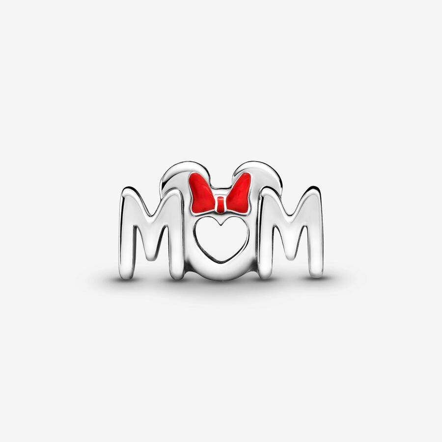 Minnie Mouse Bow & Mum Charm