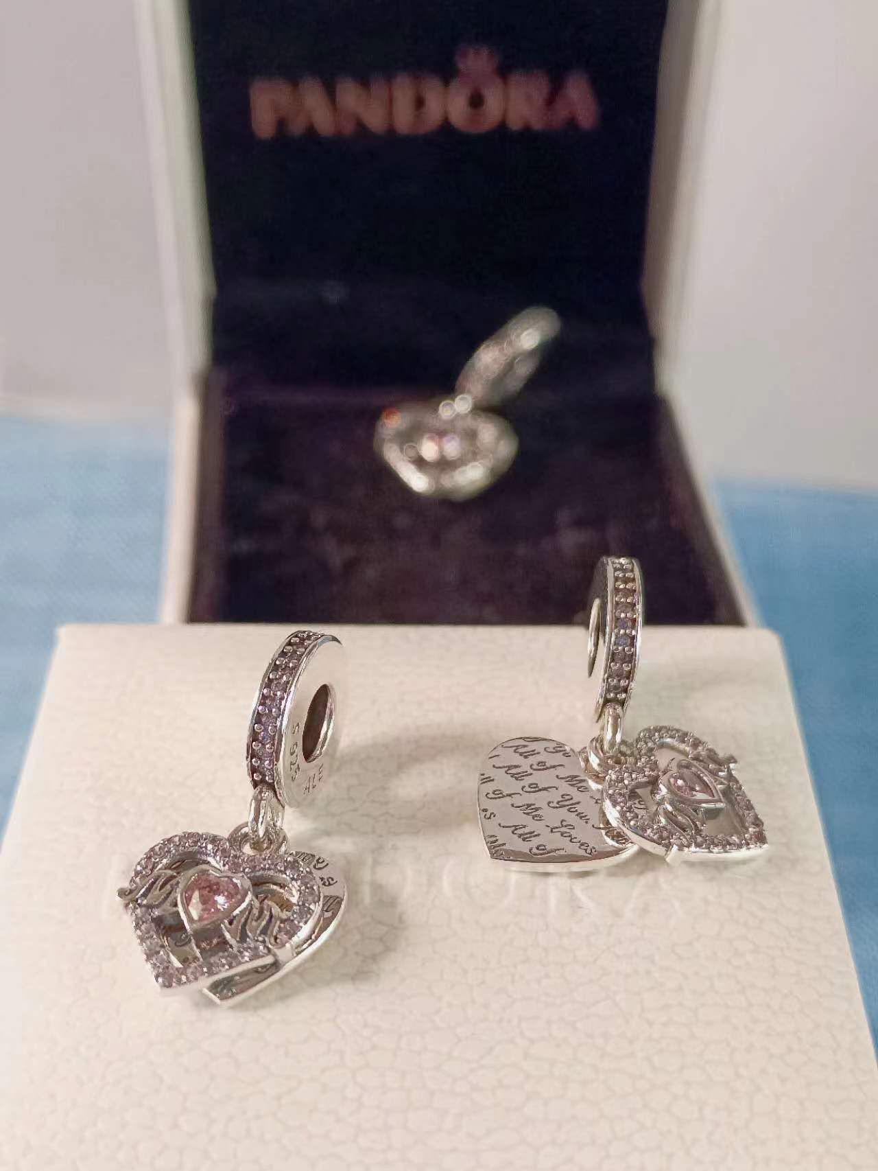 Heart & Mum Dangle Charm