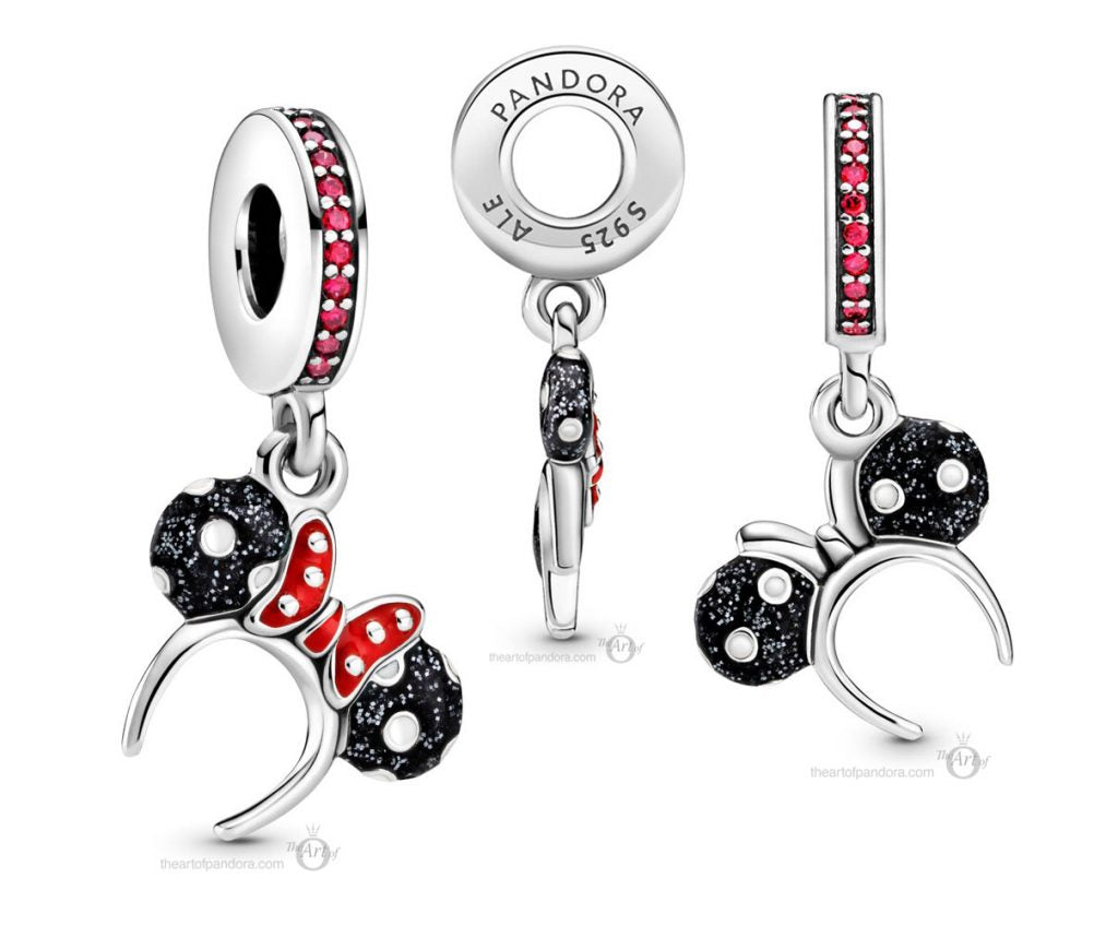 Minnie Headband Sterling Silver Charm