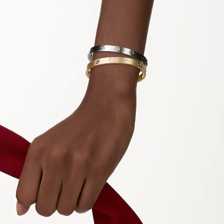 LOVE bracelet white gold