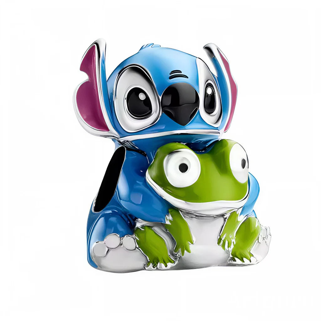 Stitch with Frog Charm