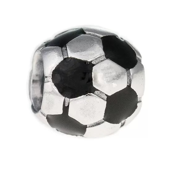 Sterling Silver Soccer Ball Charm
