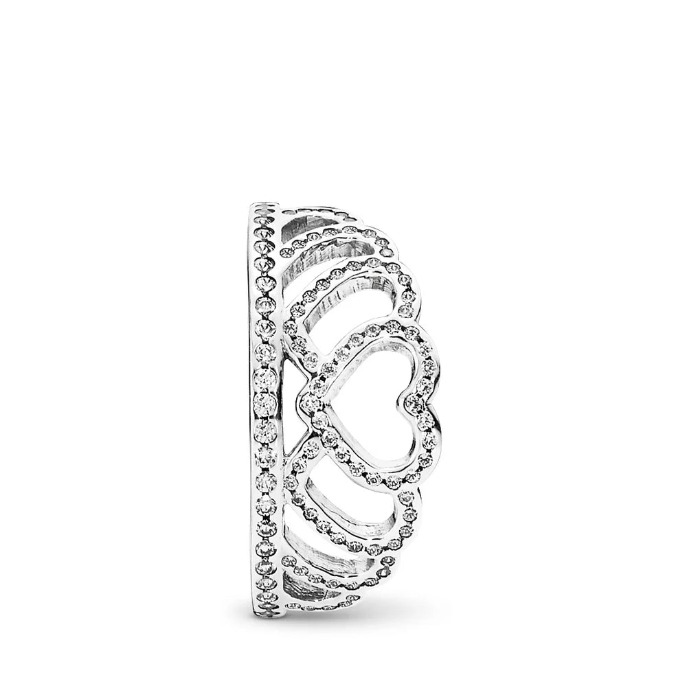 Hearts Tiara Ring