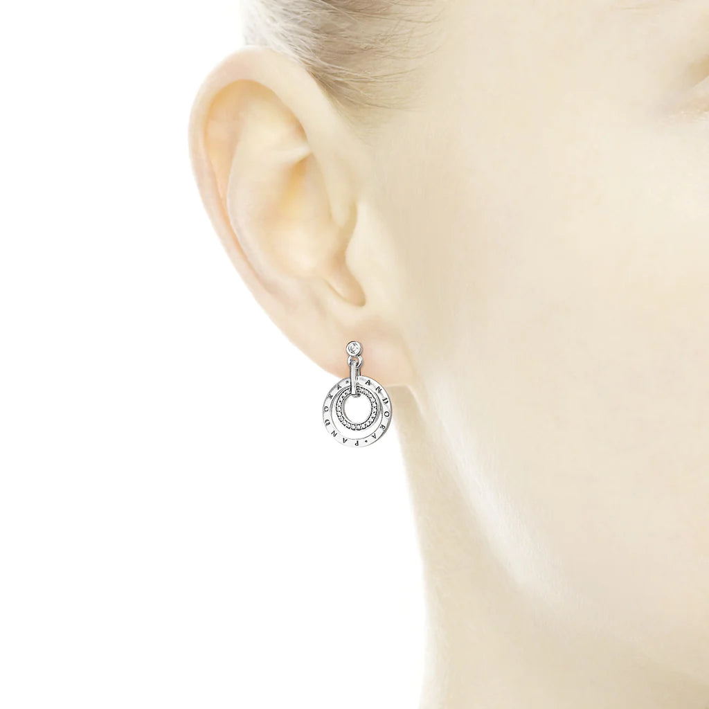 Circles Drop Earrings