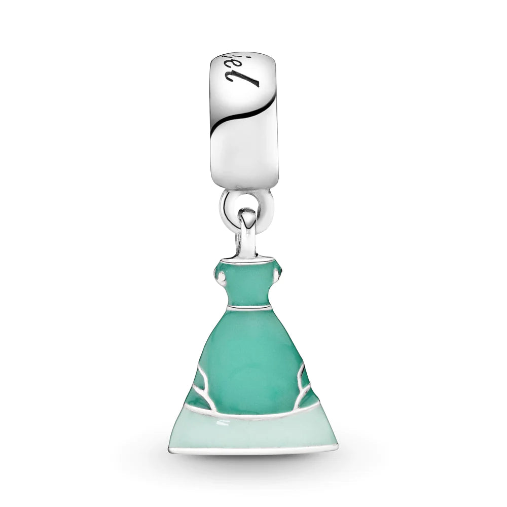 Disney Ariel's Sea Foam Green Dress Dangle